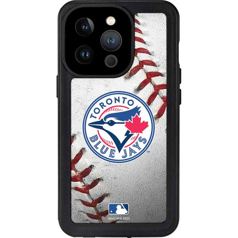 MLB Toronto Blue Jays Game Ball iPhone 15 Pro Waterproof Case